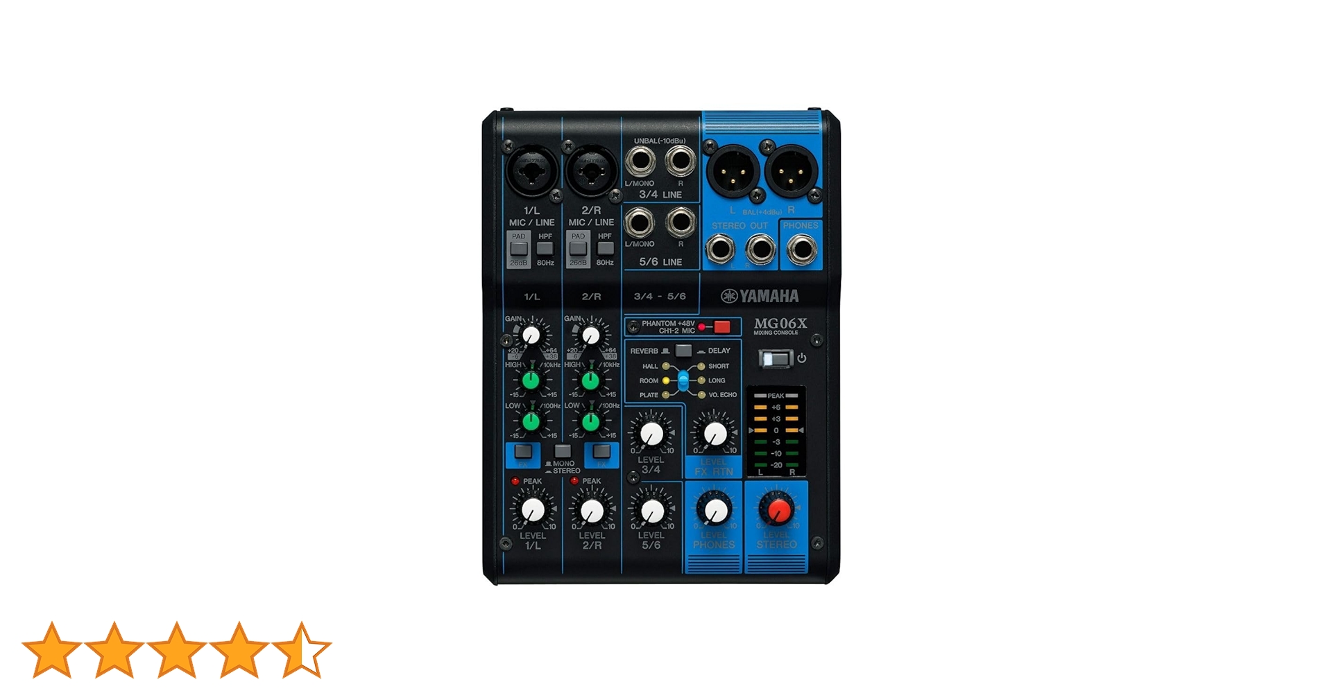 Yamaha MG06X DJミキサー YAMAHA MG06X ミキサー ヤマハ 【 仙台ロフト店 】 | 島村楽器